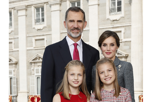 Поздравление от короля и королевы Испании с Рождеством и Новым годом 